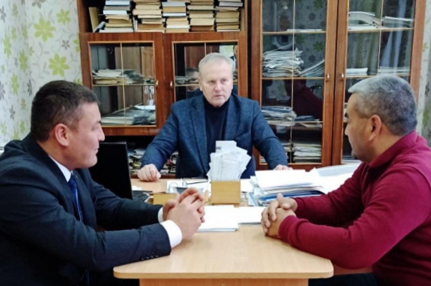 Встреча с преподавателями Наманганского инженерно-строительного института